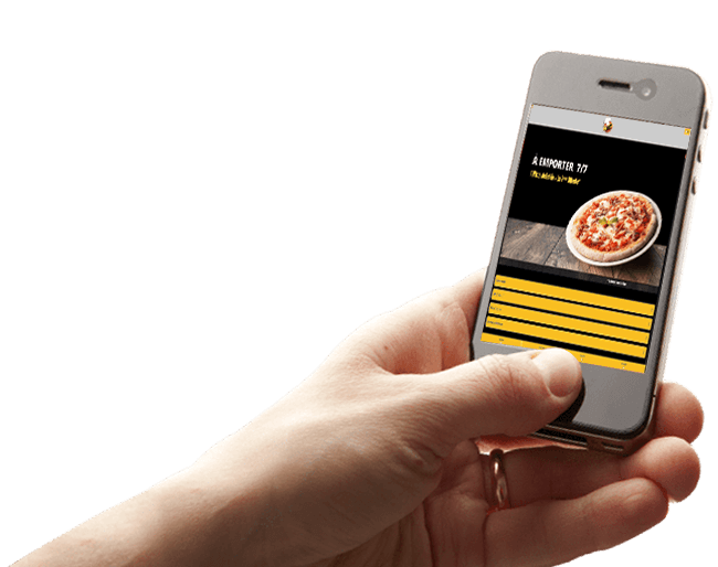 commander pizza par mobile à  carrieres sous poissy 78955